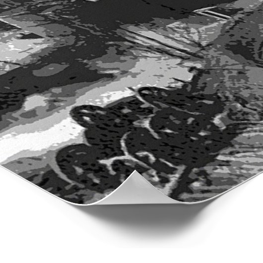 油の森の森 ポスター (角)