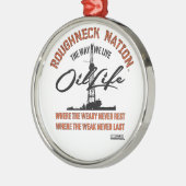 油の生命オリジナル メタルオーナメント (左)