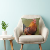 油の色彩の鮮やかな鶏の装飾用クッション クッション (椅子)