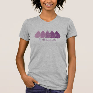 油のTシャツを必要とします Tシャツ