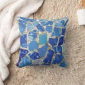 油のTouchのGaudiのモザイク クッション (ブランケット)