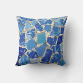 油のTouchのGaudiのモザイク クッション (裏面)