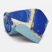 油のTouchのGaudiのモザイク ネクタイ (ロール)