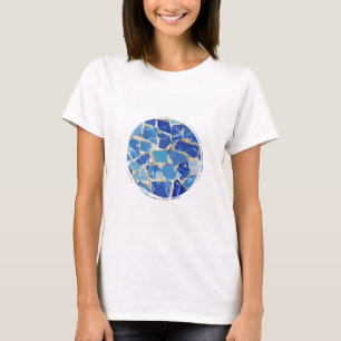 油のTouchのGaudiのモザイク Tシャツ