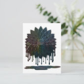 油をこぼしたポストカード ポストカード (スタンド正面)