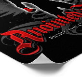 油を塗った戦闘機のポスター ポスター (角)