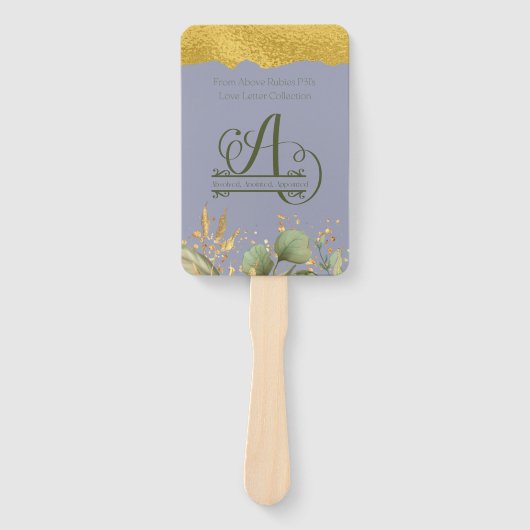 油を塗った(ラブレターコレクション) ハンドファン (正面)