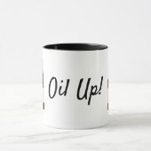 油アップエッセンシャル油コーヒーマグ マグカップ (中央)