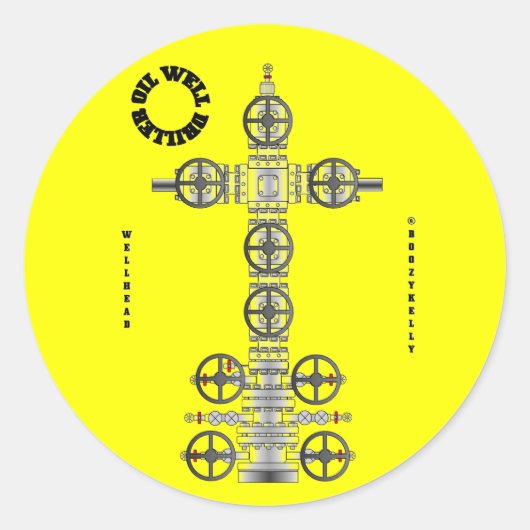 油ウェルドリラー,ウェルヘッド,シール,油フィールド,油 ラウンドシール (正面)