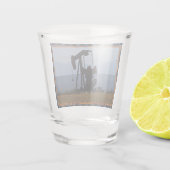 油ウェルポンプジャッキ ショットグラス (裏面)