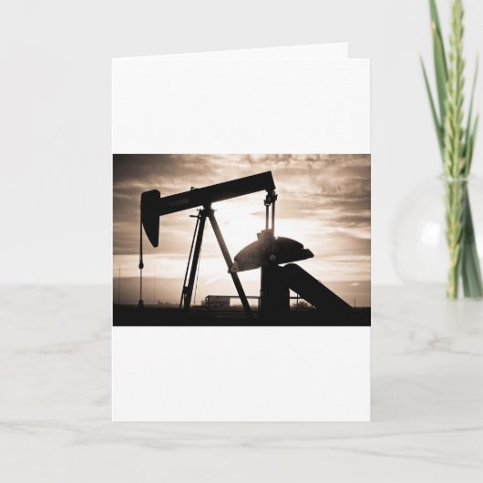 油ウェルポンプ カード (正面)