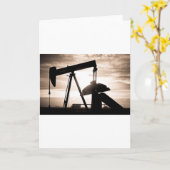 油ウェルポンプ カード (黄色い花)