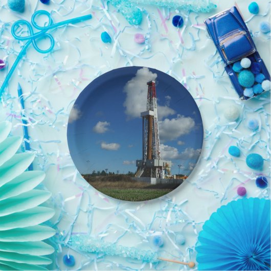 油ガスリグ掘削パーティープレート ペーパープレート (パーティー)