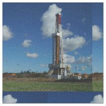 油ガスリグ掘削プリントファブリック4.5インチ