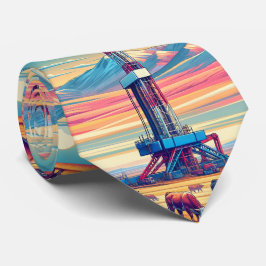 油ガス掘削装置 ネクタイ