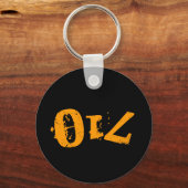 油キーチェーン キーホルダー (正面)