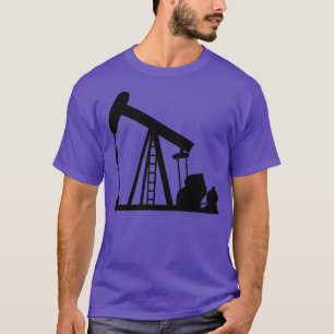 油クレーンポンプジャッキ Tシャツ