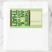 油シール 長方形シール (バッグ)