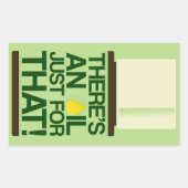 油シール 長方形シール (正面)