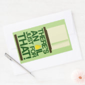 油シール 長方形シール (封筒)