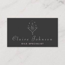 油スペシャリストフローラポ描ーションイラストレーション 名刺