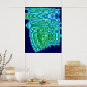 油スリックオンウォッシュボード ポスター (キッチン)