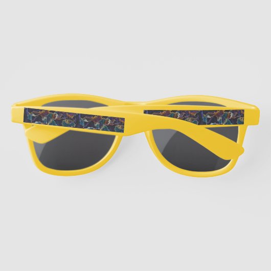 油スリックサングラス サングラス (裏面)