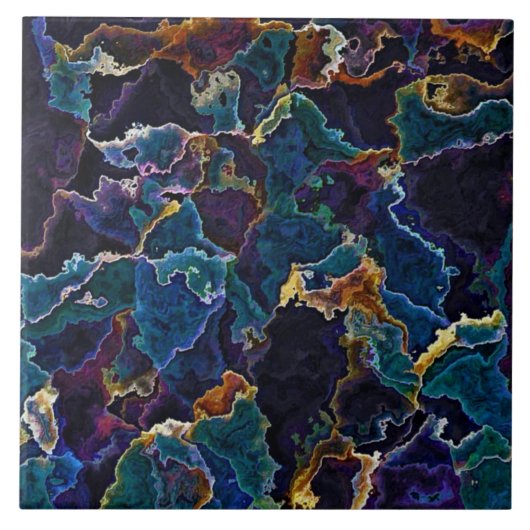 油スリックセラミックタイル タイル (正面)