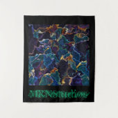 油スリックタペストリー タペストリー (正面)