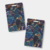 油スリックバッジ バッジ (正面＆裏面)