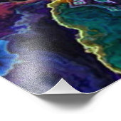 油スリックフォトプリント フォトプリント            (角)