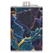 油スリックフラスコ フラスク (裏面)