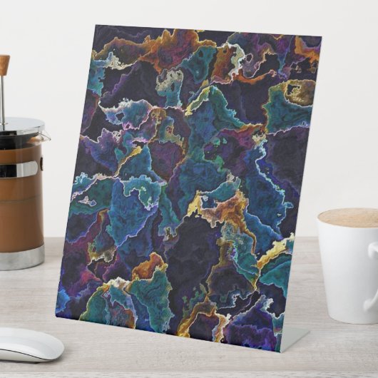 油スリック台座サイン 台座サイン (インサイチュ)