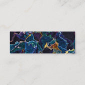 油スリック名刺 スキニー名刺 (裏面)