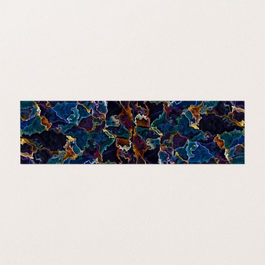 油スリック名刺 名刺 (外部フラット)