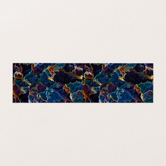 油スリック名刺 名刺 (内部フラット)