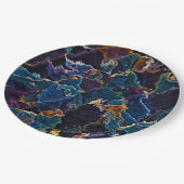 油スリック紙プレート ペーパープレート (アングル)