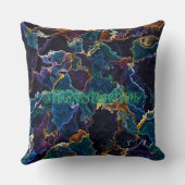 油スリック装飾用クッション クッション (裏面)