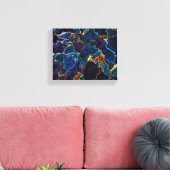 油スリック キャンバスプリント (インサイチュ (リビング))