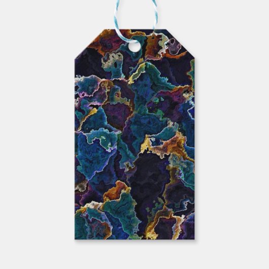 油スリック ギフトタグ (正面)