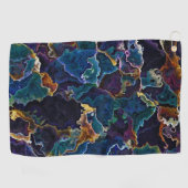 油スリック ゴルフタオル (横)