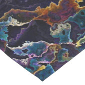 油スリック ショートテーブルランナー (コーナー)