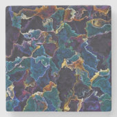 油スリック ストーンコースター (正面)