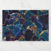 油スリック スパークリングワインラベル (シングルラベル)