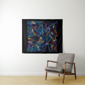 油スリック タペストリー (インサイチュ(横))