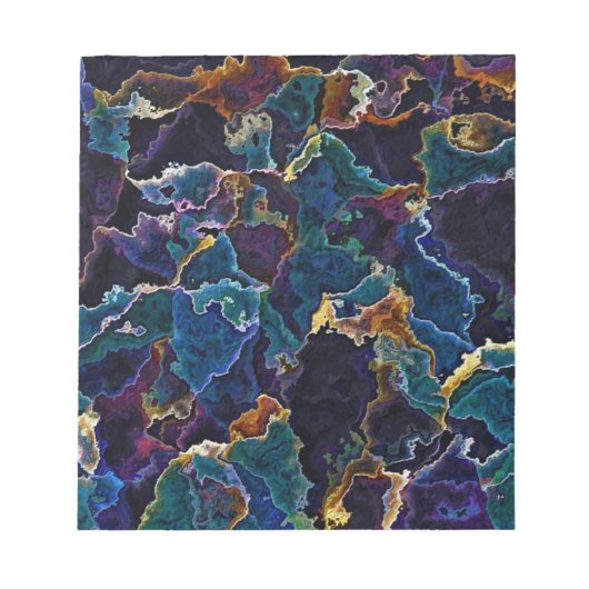 油スリック ノートパッド (正面)