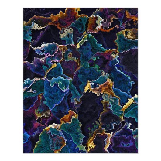 油スリック フォトプリント            (正面)