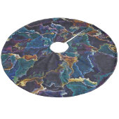 油スリック フリース ツリースカート (アングル)