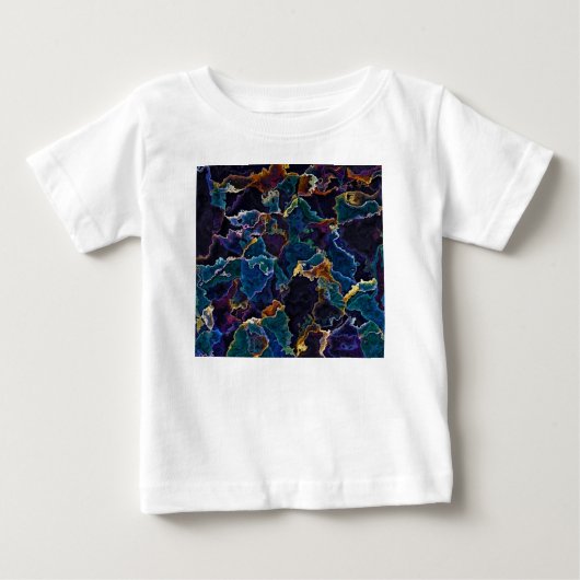 油スリック ベビーTシャツ (正面)