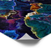 油スリック ポスター (角)